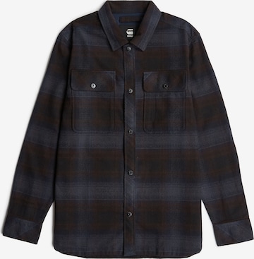 G-STAR Regular fit Overhemd in Zwart: voorkant