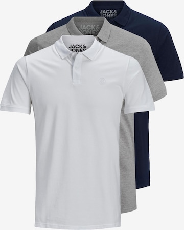 JACK & JONES Shirt 'JJBasic' in Blue: front