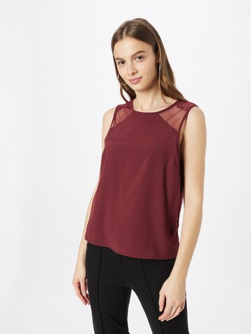 ABOUT YOU Shirt 'Sastra' in Rood: voorkant