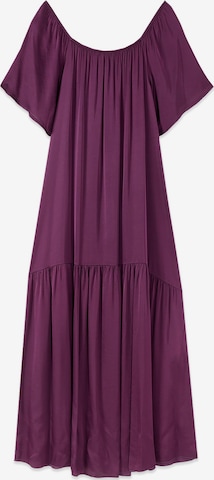 Robe oltre en violet : devant