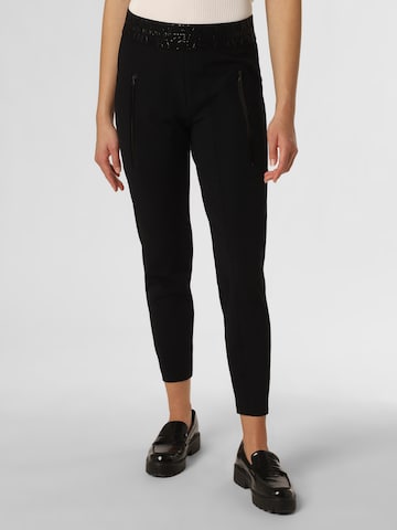 Cambio Skinny Pants 'Jordi' in Black: front