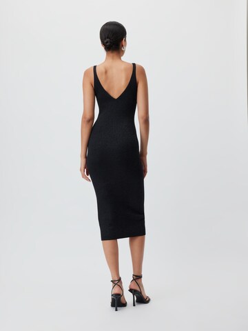 LeGer by Lena Gercke Knitted dress 'Mirell' in Black
