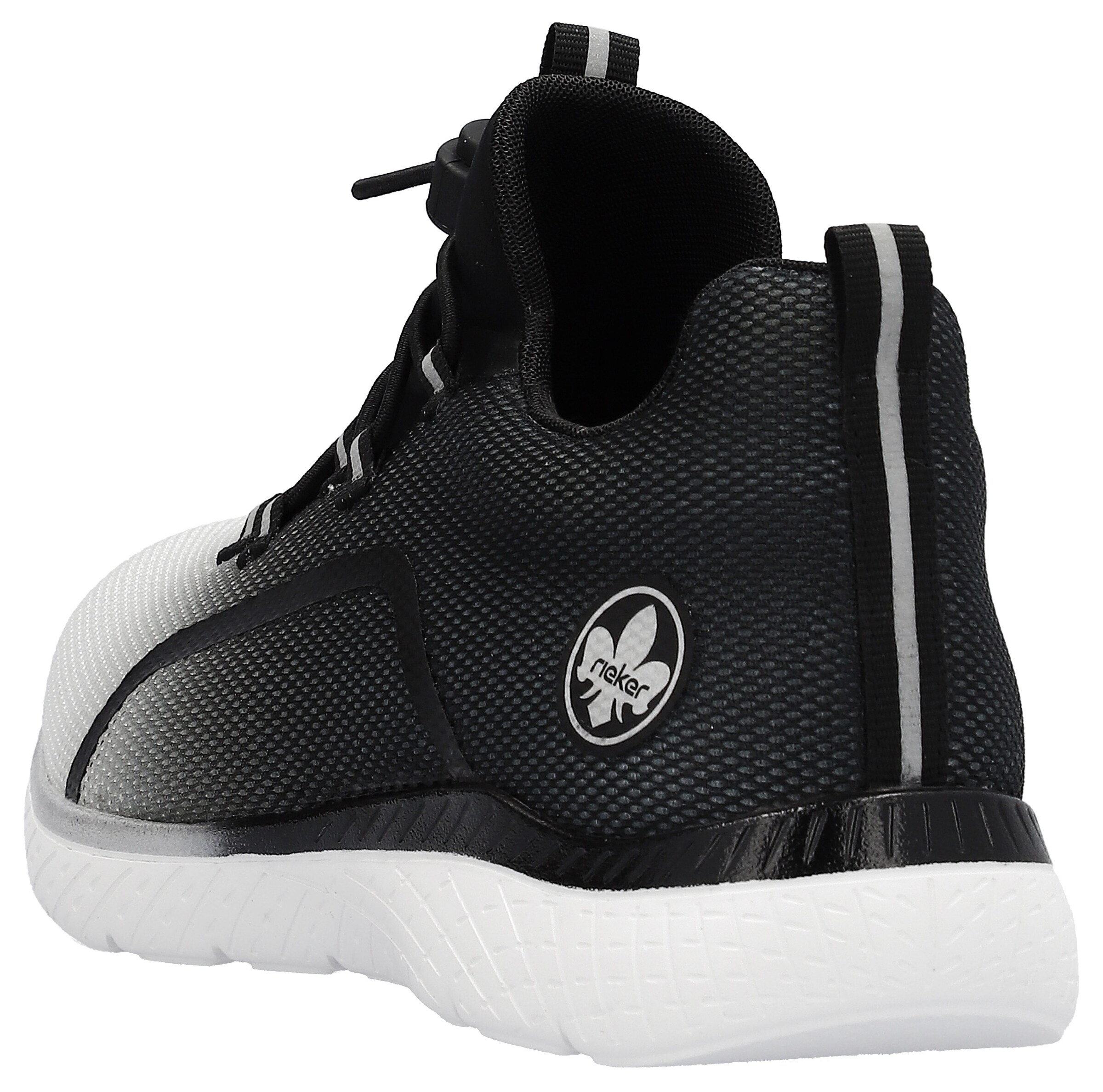 Rieker Slip On in Schwarz