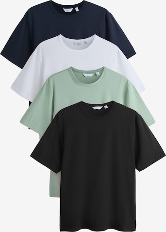 T-Shirt Next en bleu : devant