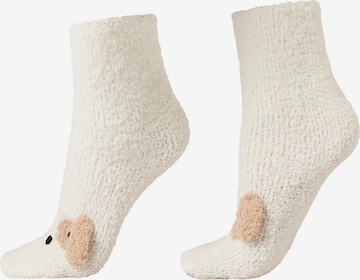 CALZEDONIA Socks in White: front