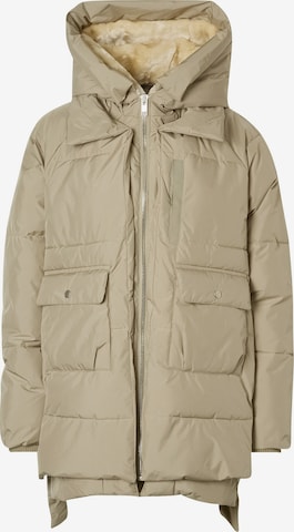 Cappotto invernale 'LYNDON' di Embassy of Bricks and Logs in verde: frontale