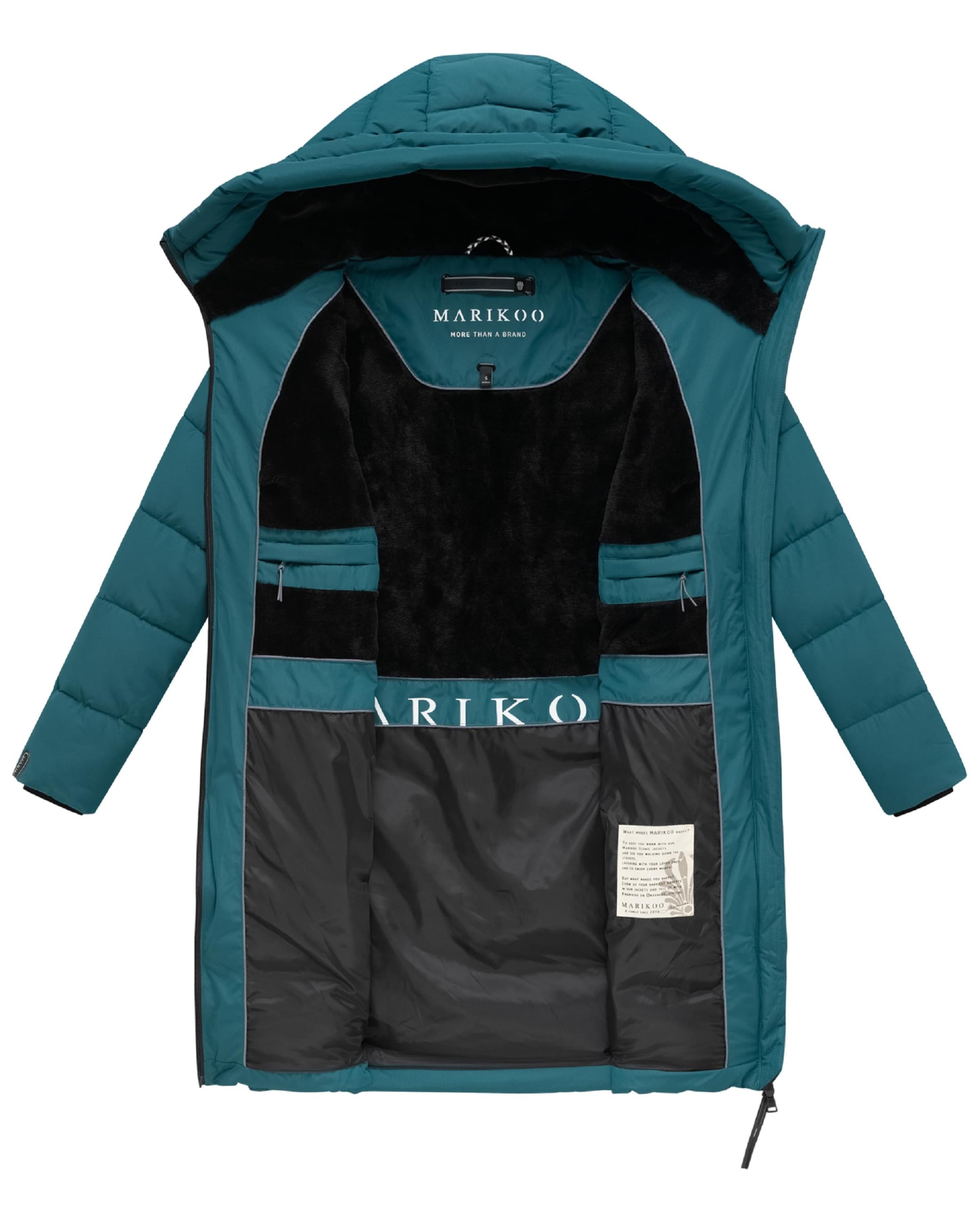 Cappotto invernale 'Natsukoo XVI' di MARIKOO in verde