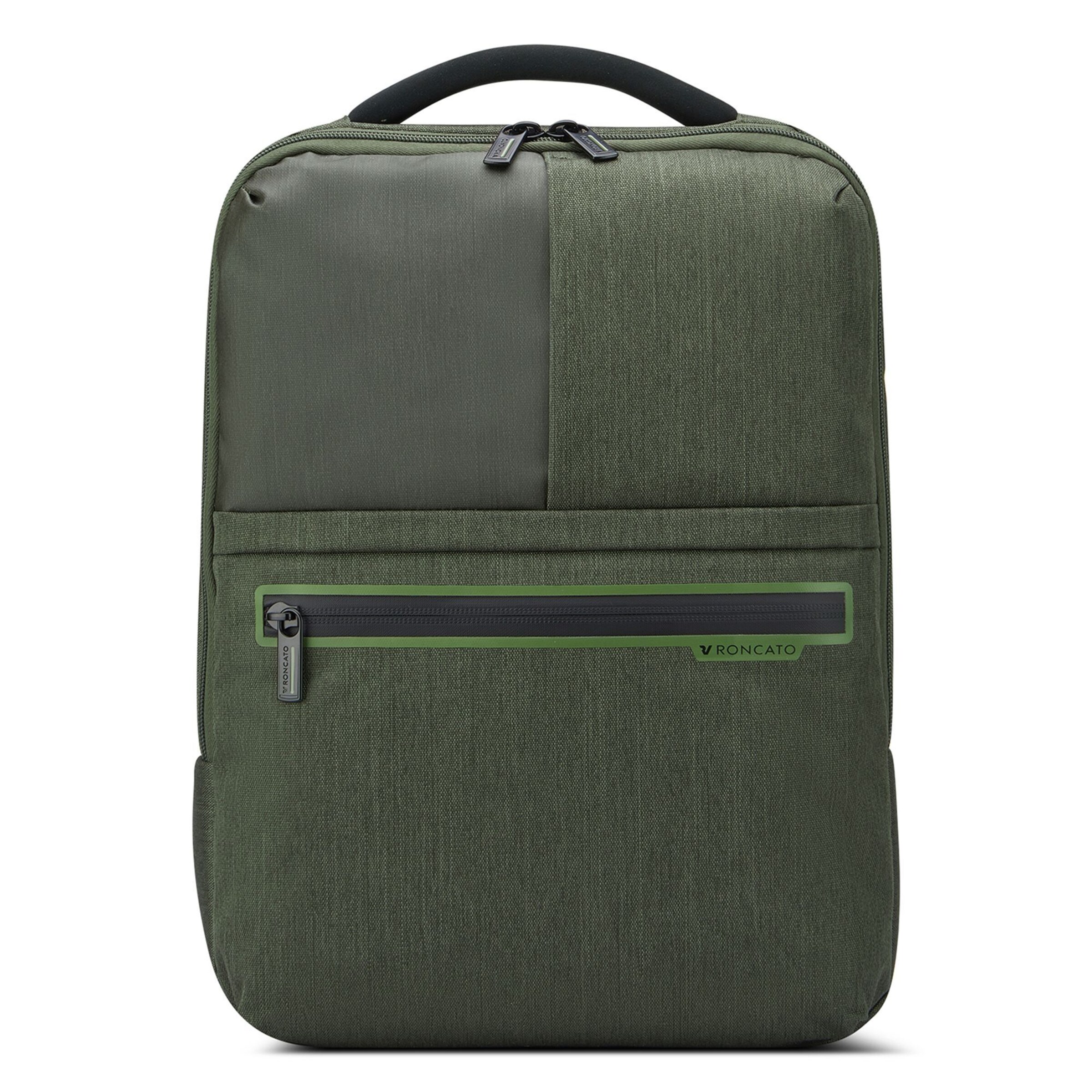 Roncato Backpack 'Trial' in Green: front