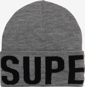 Superdry Beanie in Grey: front