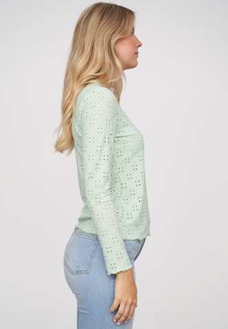 T-shirt Cloud5ive en vert : sur le côté