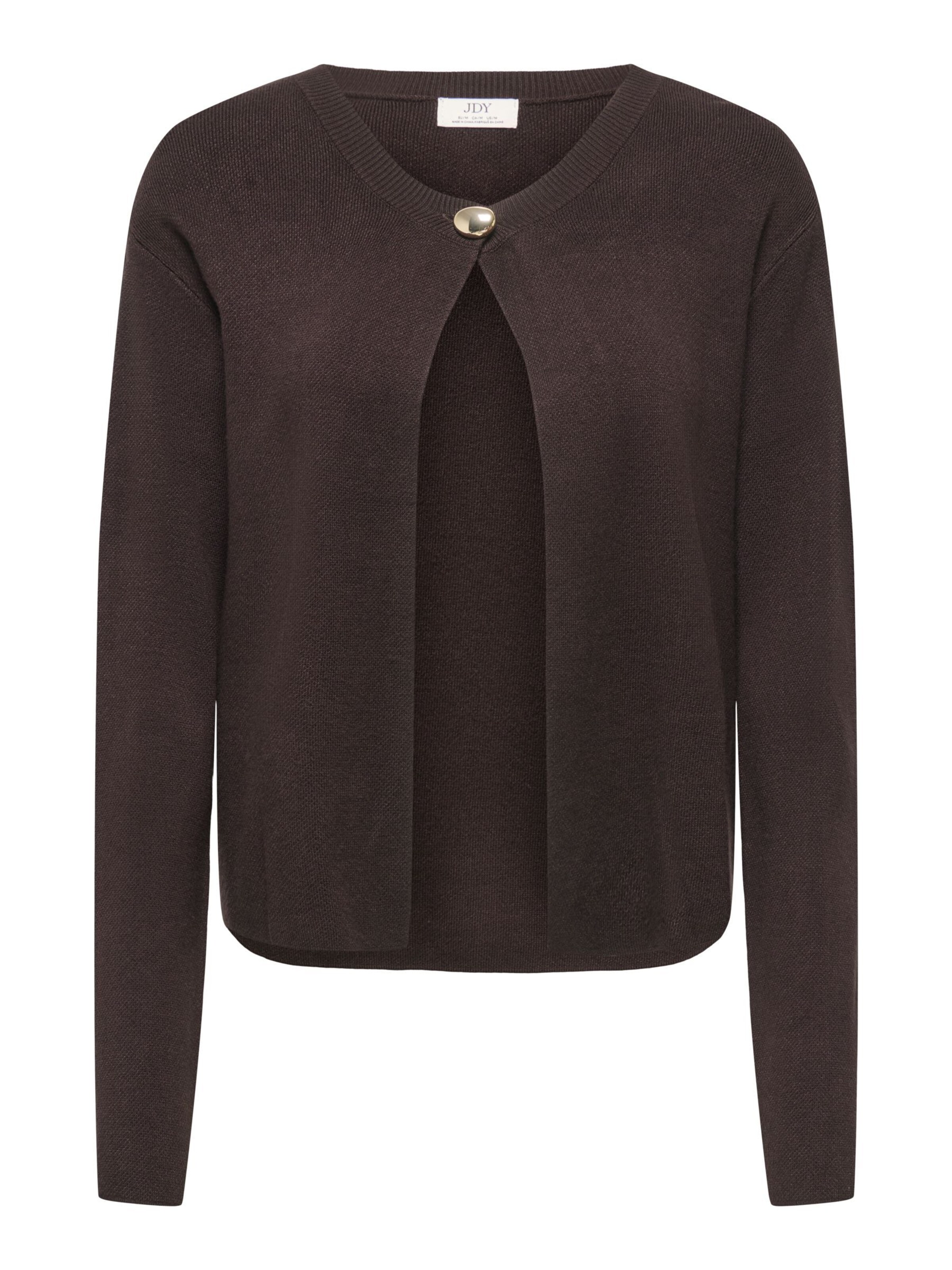 JDY Strickjacke 'JDYJuline' in M in schoko, Produktansicht