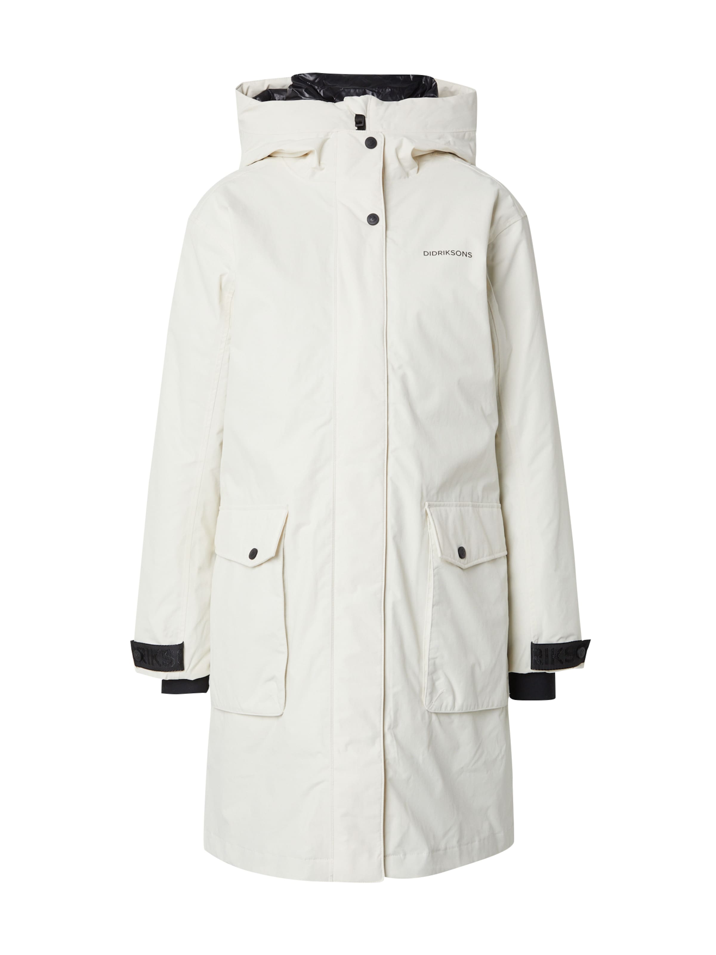 Didriksons Outdoorjacka &#x27;ILSA&#x27; i vit: framsida