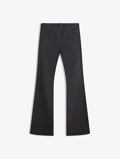 Bershka Pantalon en noir, Vue avec produit