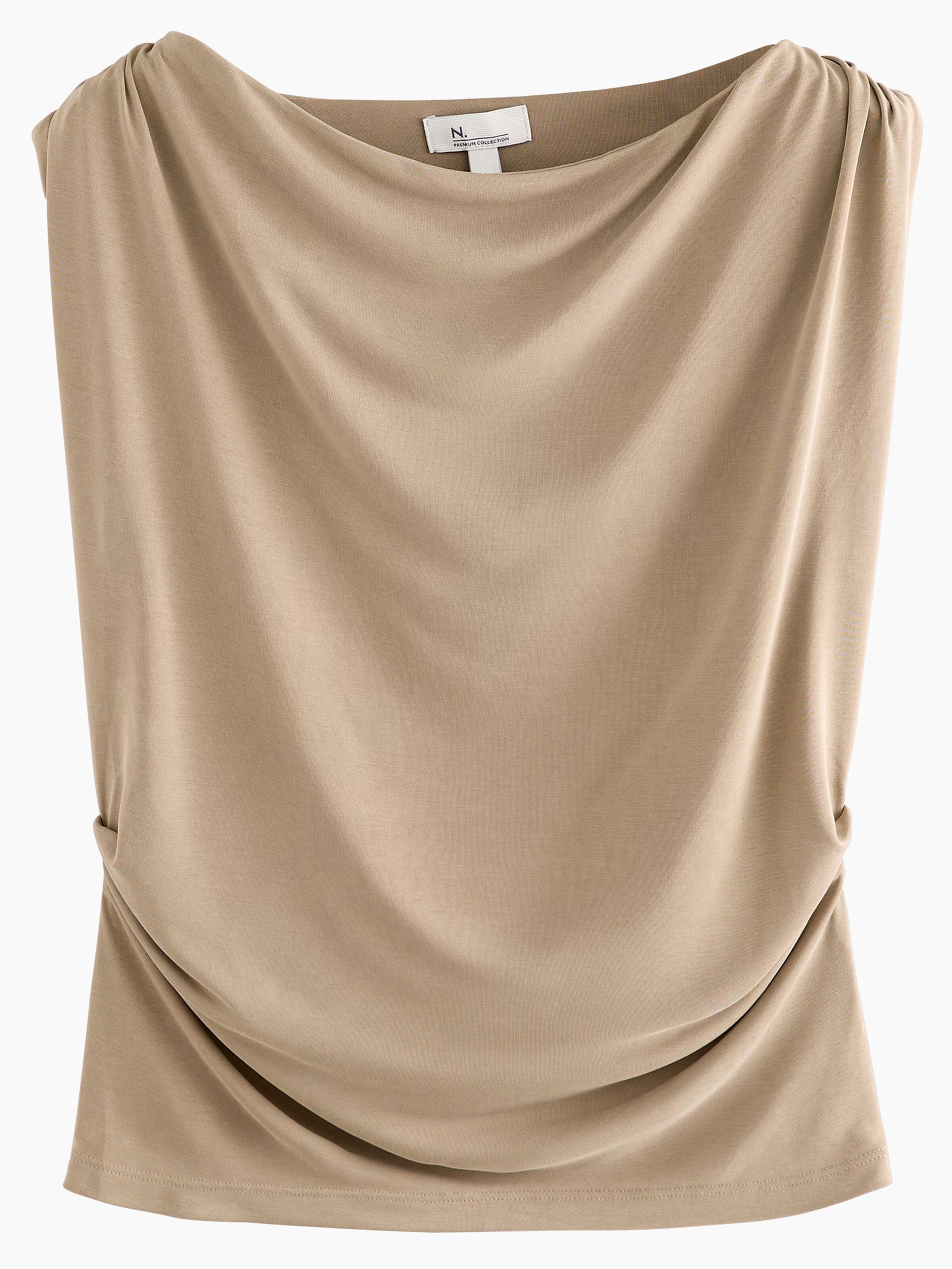 Next Top in Beige: Vorderseite