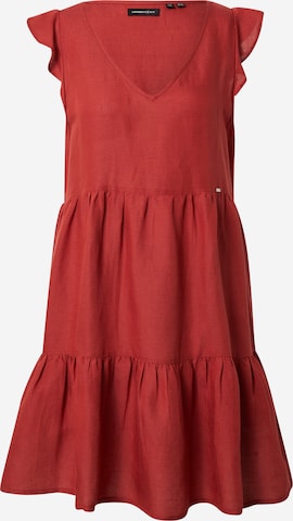 Superdry Kleid 'TINSLEY' in Rot: predná strana