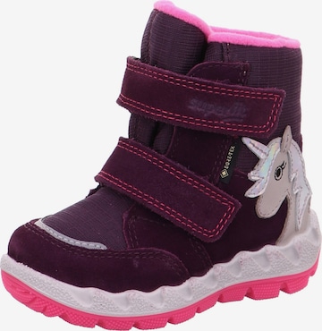 SUPERFIT Boots 'Icebird' in Purple: front