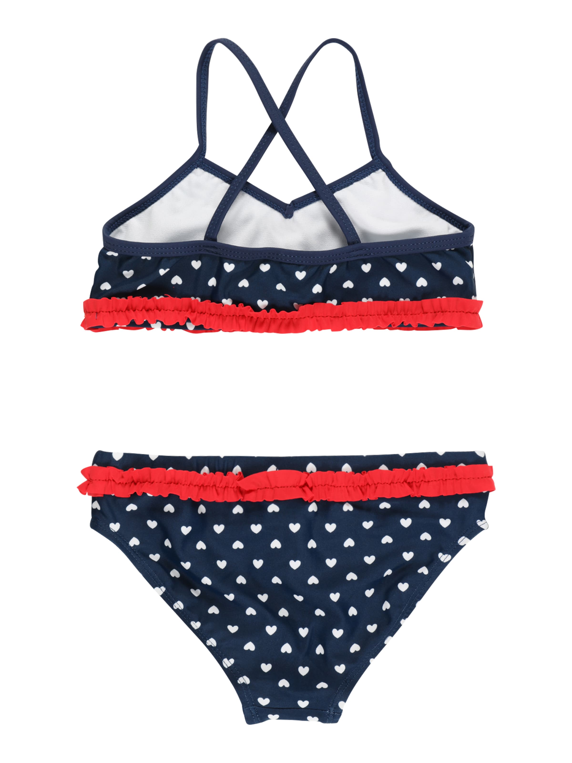 PLAYSHOES Μπουστάκι Μπικίνι 'Schwäne' σε μπλε