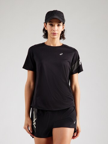 ASICS Λειτουργικό μπλουζάκι σε μαύρο: μπροστά