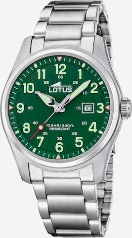 Lotus Analogové hodinky 'Date watch Minimalist For Him' – zelená: přední strana