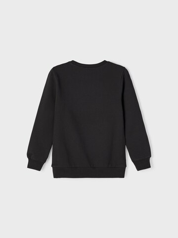 NAME IT Sweatshirt 'Bilje' in Black