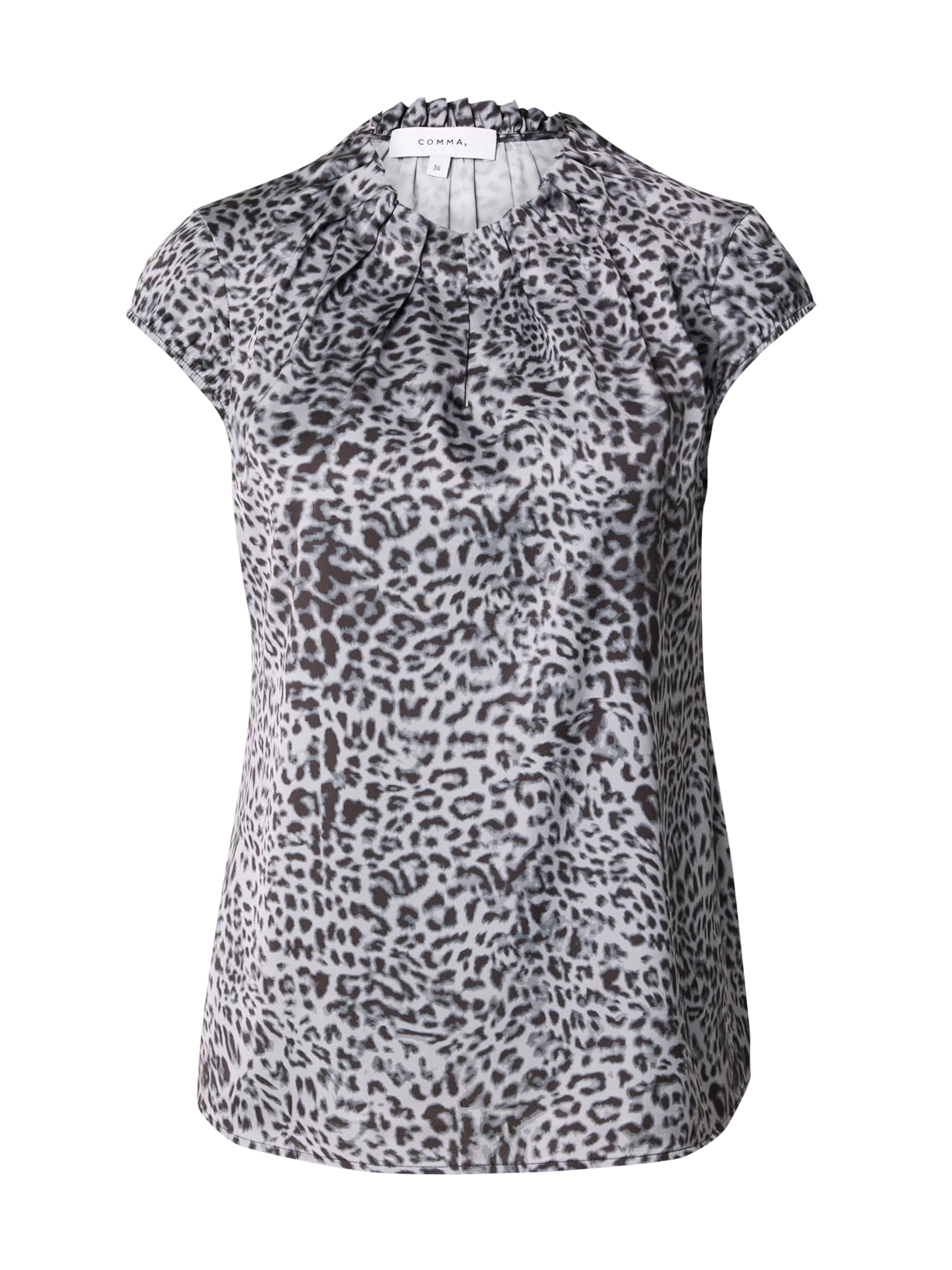 COMMA Bluse in Schwarz: Vorderseite