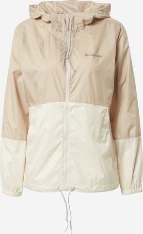 Veste fonctionnelle 'Flash Forward' COLUMBIA en beige : devant