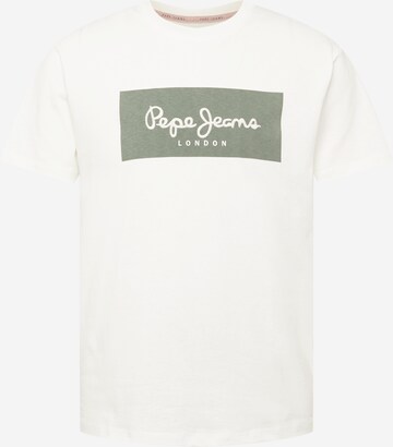 Pepe Jeans T-Shirt 'AARON' in Weiß: predná strana