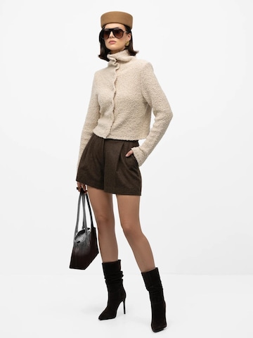 Pullover 'Sia' di mandragora in beige