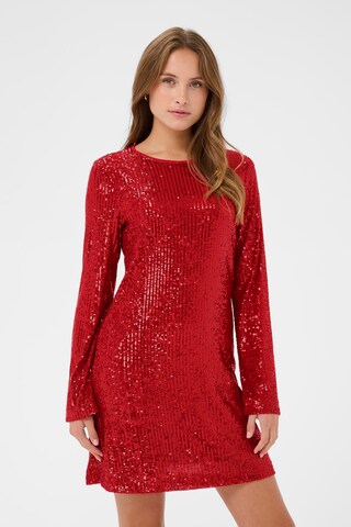 SAINT TROPEZ Kleid in Rot: Vorderseite