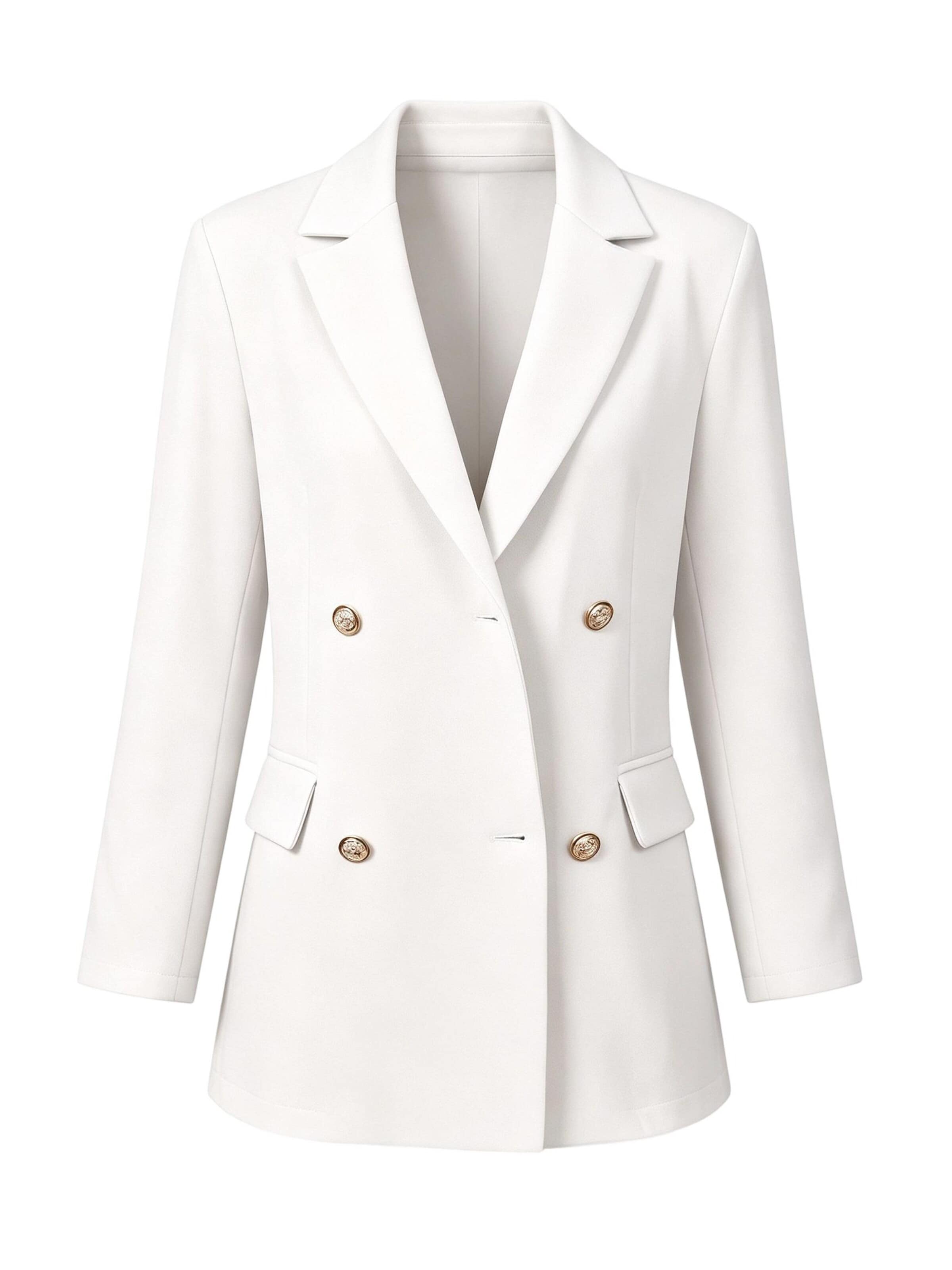 MODIURBAN Blazer in White: front