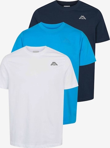 KAPPA Regular Fit Skjorte ' KMLogo Cafers ' i hvid: forside