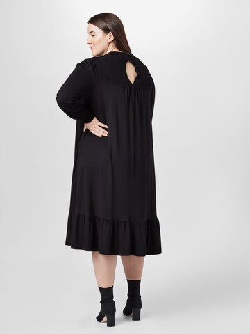 Dorothy Perkins Curve Dress 'Yoke' in Black