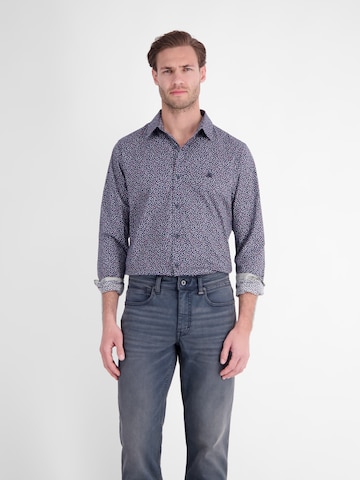 LERROS Regular fit Button Up Shirt in Blue
