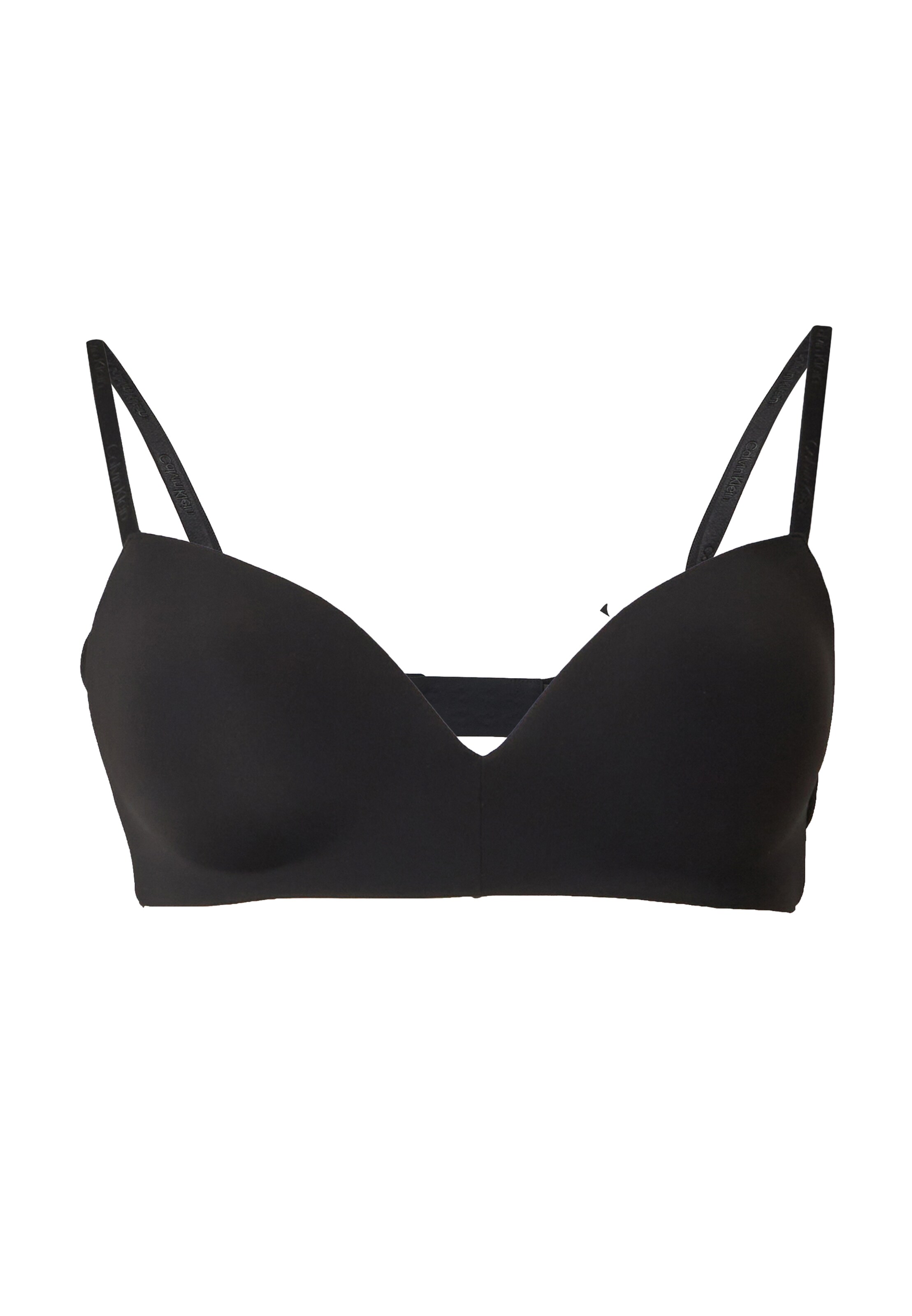 Calvin Klein Underwear Trikotni nedrčki Nedrček | črna barva: sprednja stran