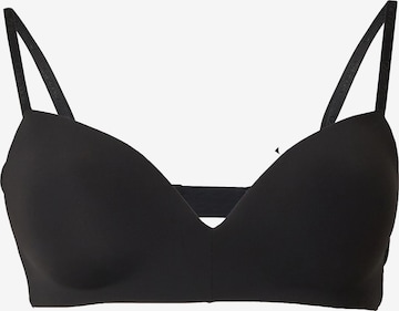 Calvin Klein UnderwearTrokutasti Grudnjak - crna boja: prednji dio