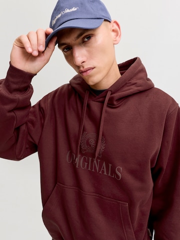 JACK & JONES Mikina 'JORFREDERIKSBERG' - Hnedá