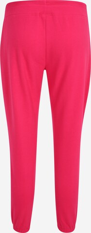 Gap Petite Zúžený Kalhoty – pink