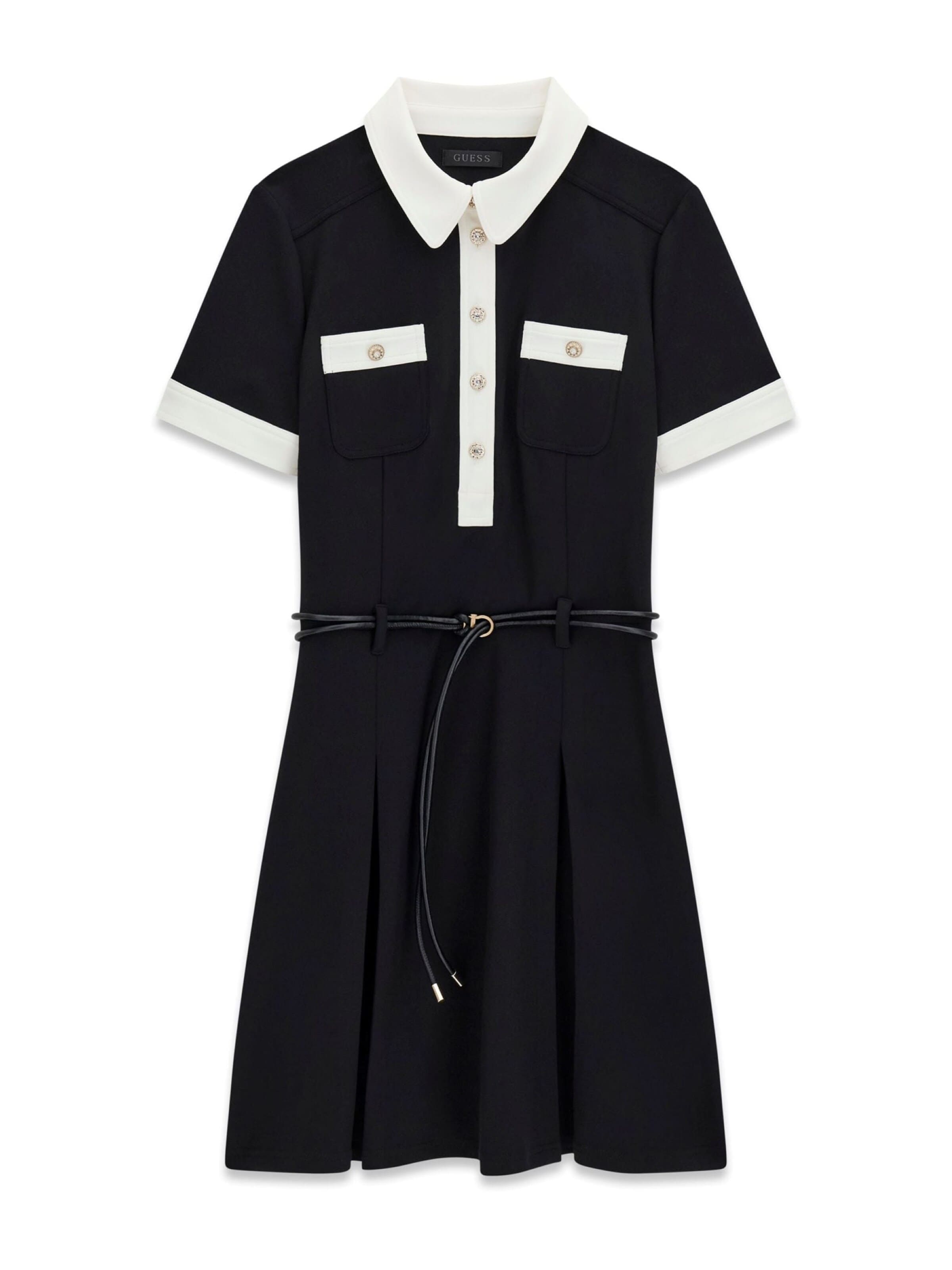 GUESS Dress 'Claudie' in Black: front