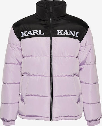 Veste d’hiver Karl Kani en violet : devant