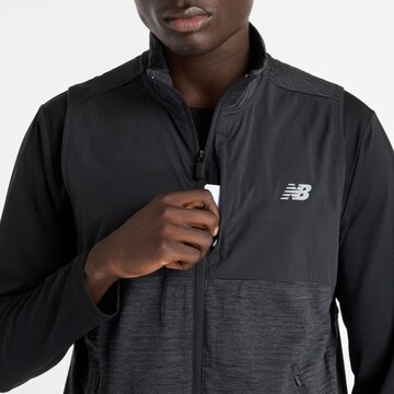 new balance Bodywarmer 'Heat Grid' in Zwart