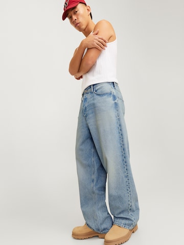 JACK & JONES Luźne Jeansy 'JJIAlex JJOriginal' w kolorze niebieski