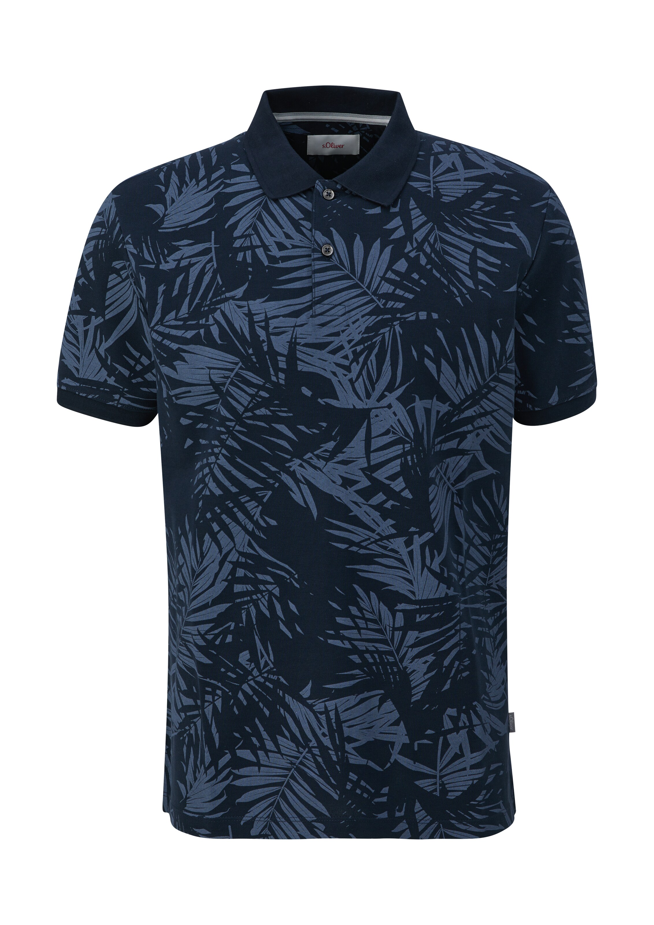 s.Oliver Shirt in Blauw: voorkant