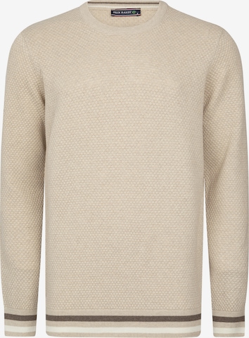 Pullover di Felix Hardy in beige: frontale