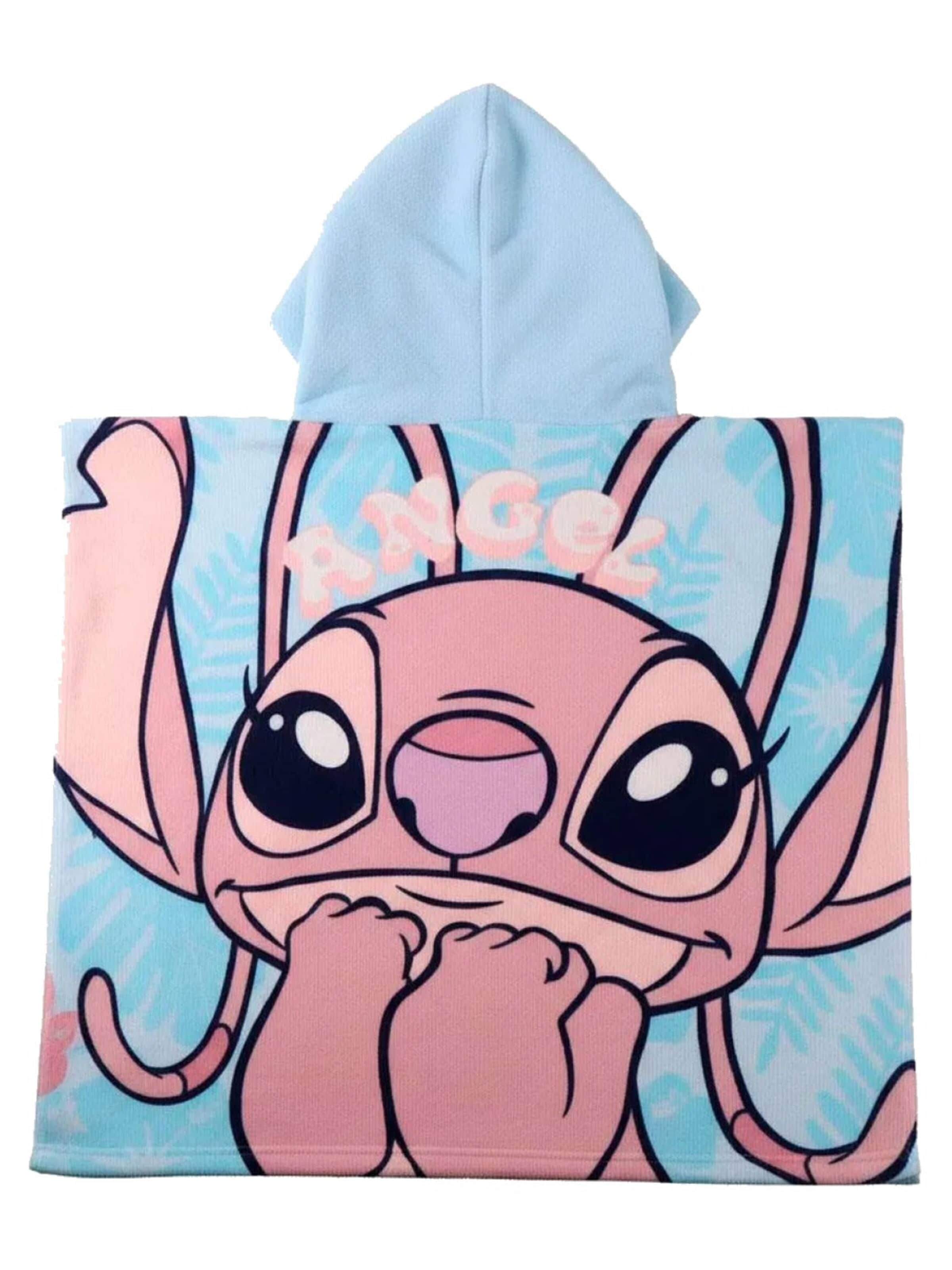 Disney Lilo & Stitch Badjas 'Stitch Handdoek Poncho' in Blauw