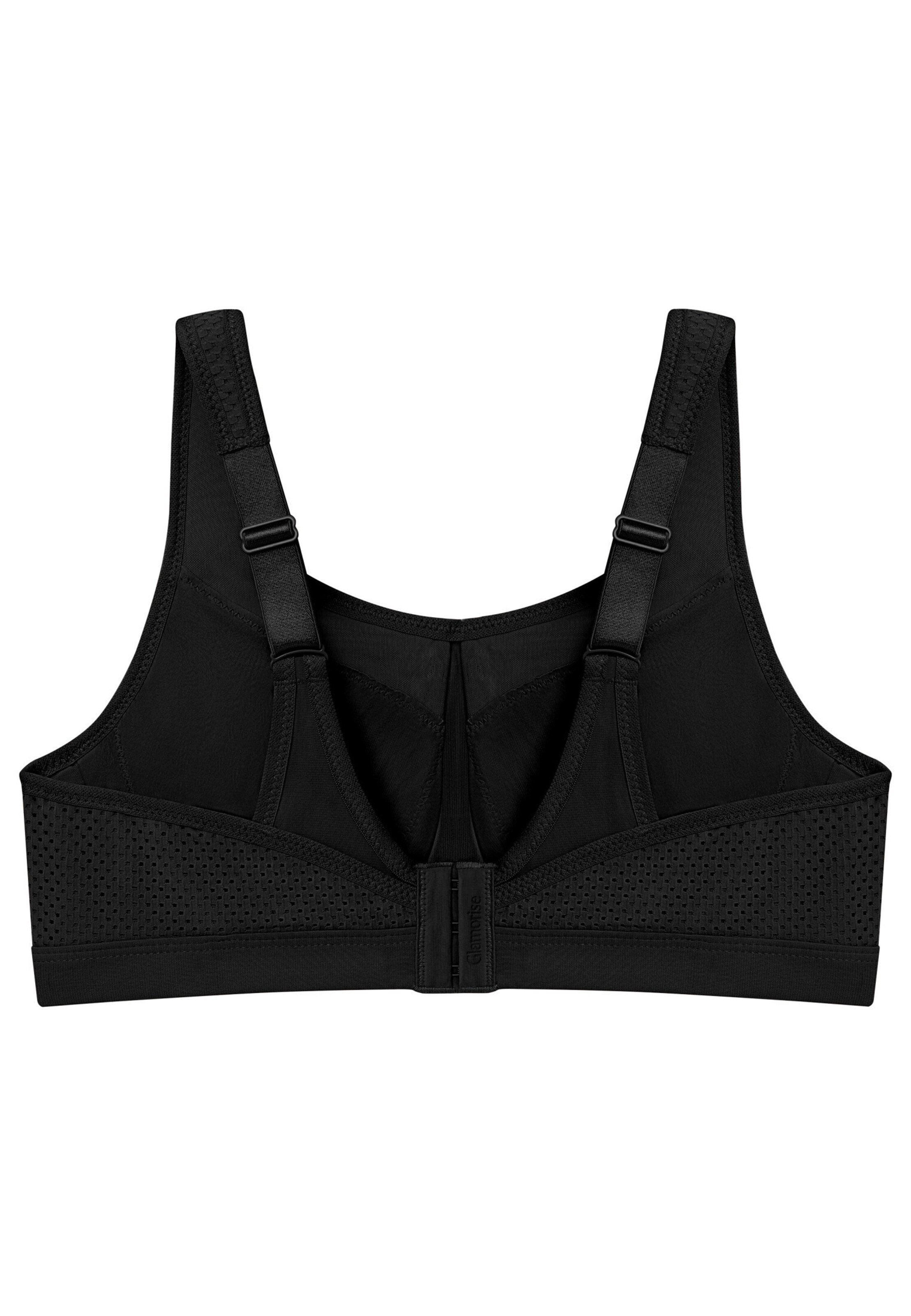 GLAMORISE Minimiser Bra in Black