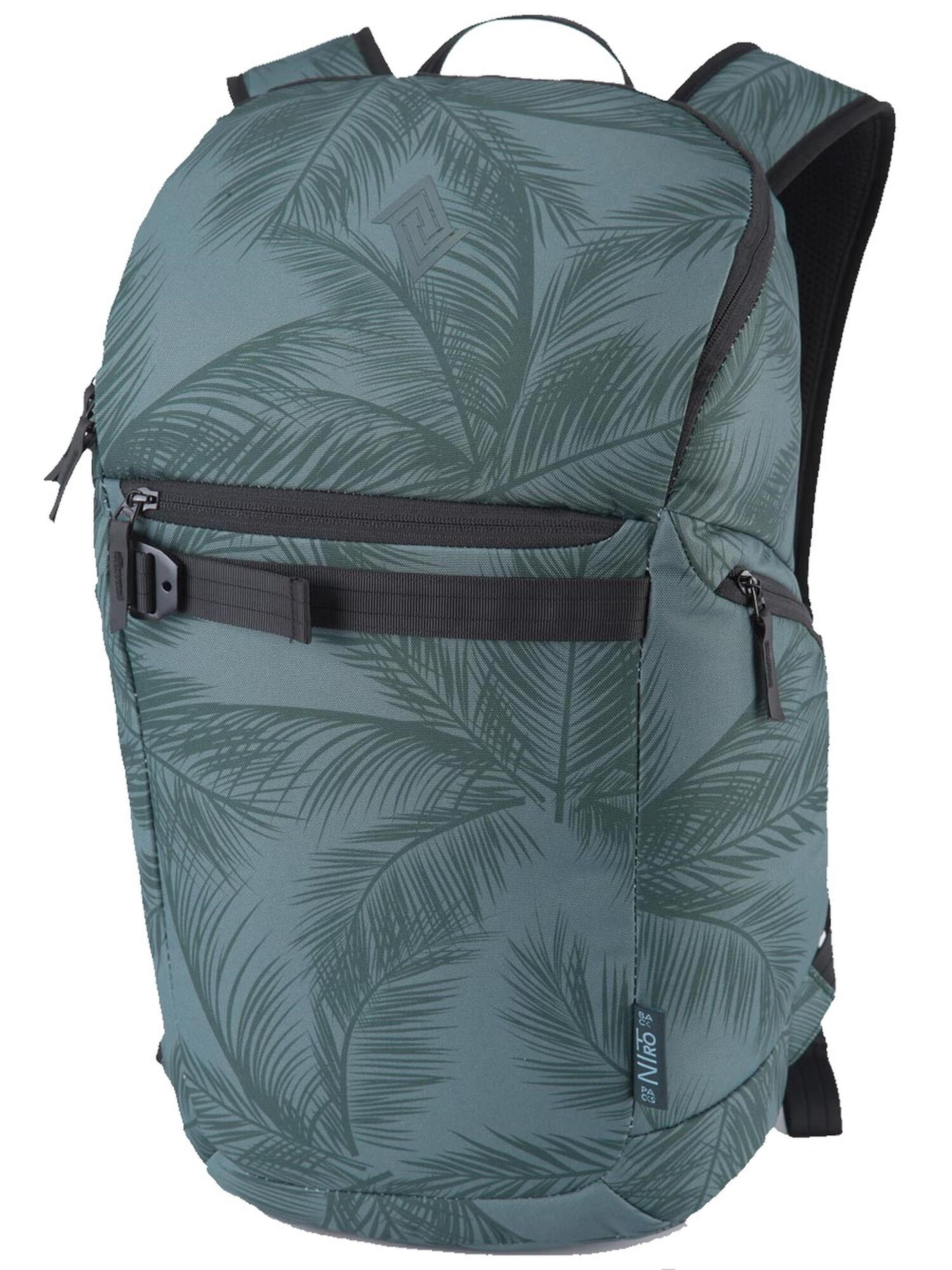 NITRO Rucksack 'NIKURO' in Grün: Vorderseite