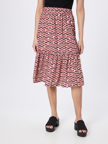 VILA Skirt 'ZINO' in Red: front