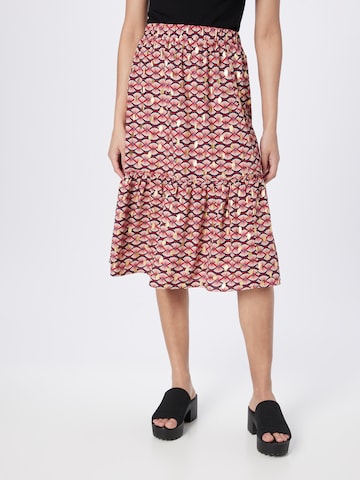 VILA Skirt 'ZINO' in Red: front