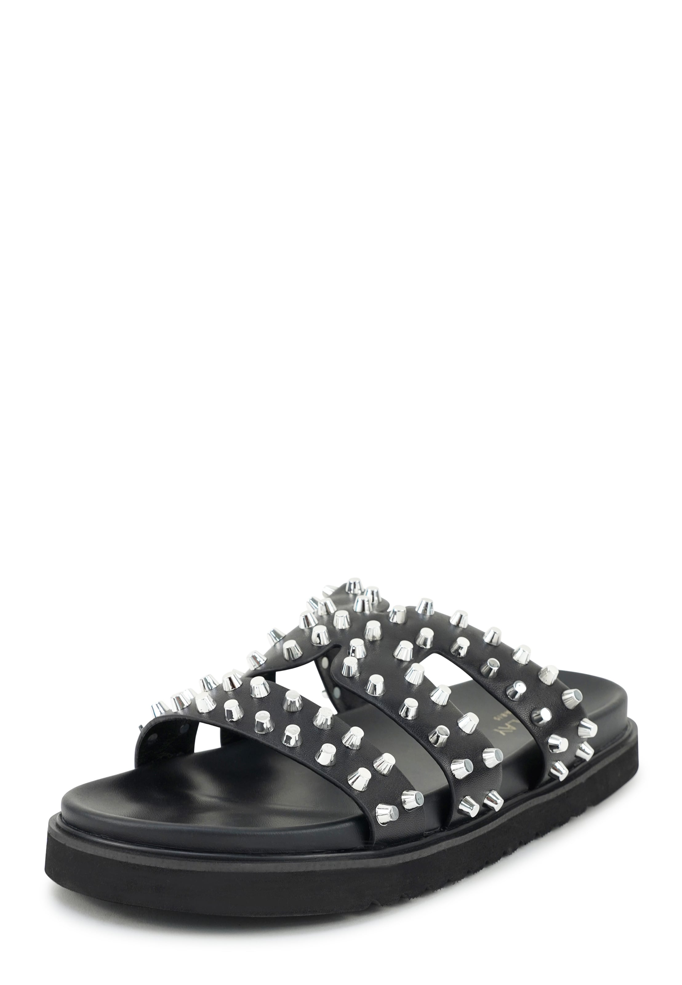 Findlay Slipper 'URBAN BELLE' in Schwarz: Vorderseite