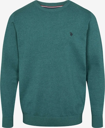 U.S. POLO ASSN. Neulepaita ' Adair ' värissä vihreä: etupuoli